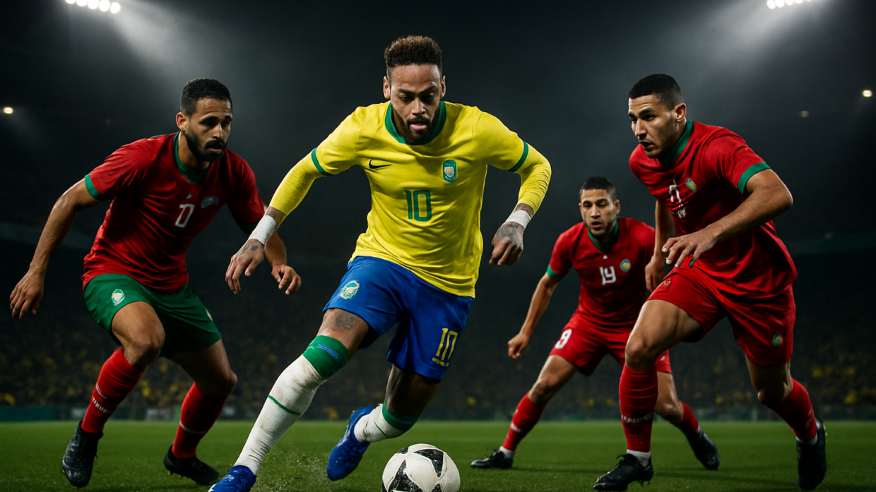 Brazil vs Morocco